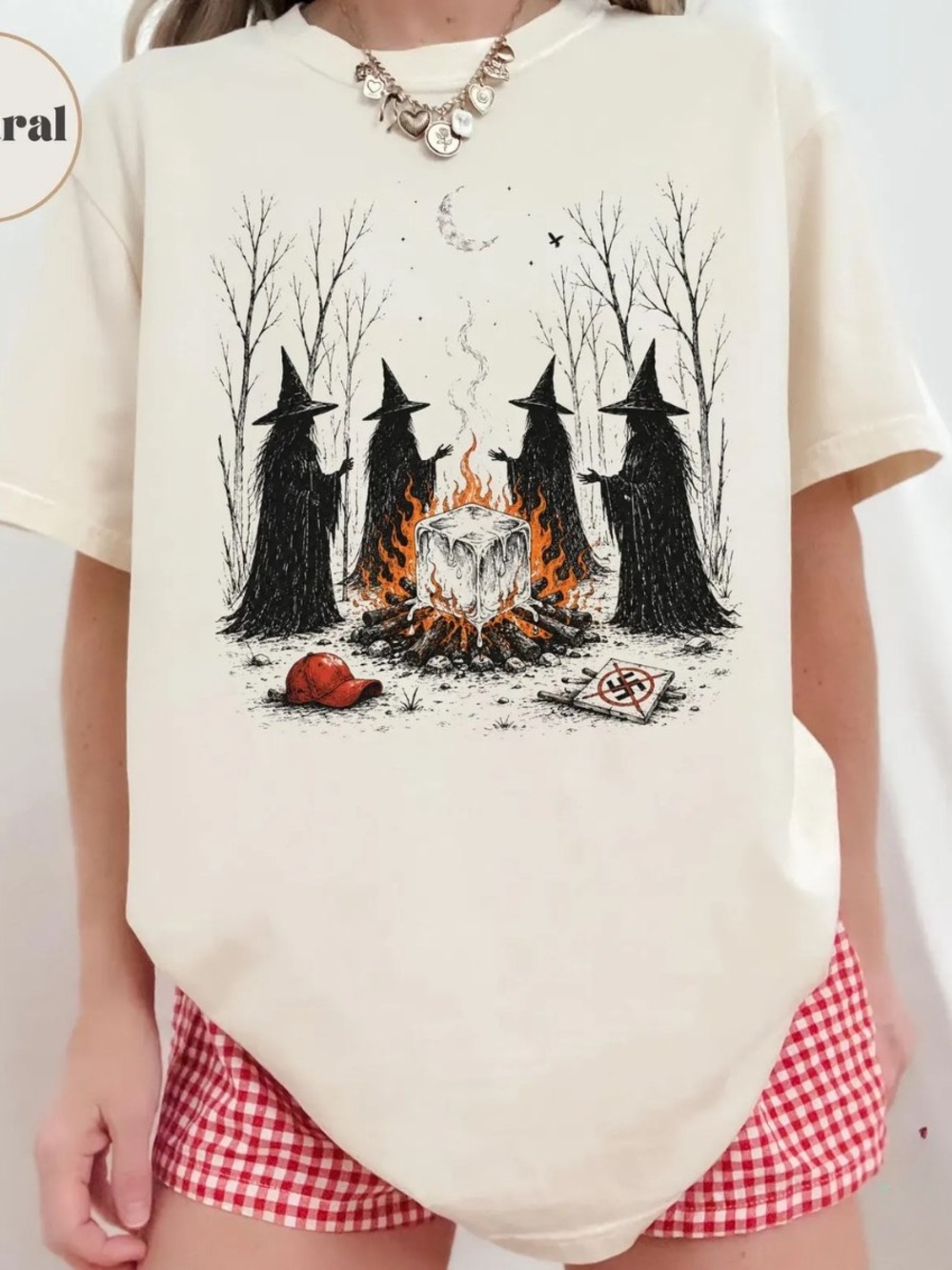 Comfort Colors Ivory Witch Camp Graphic Tee